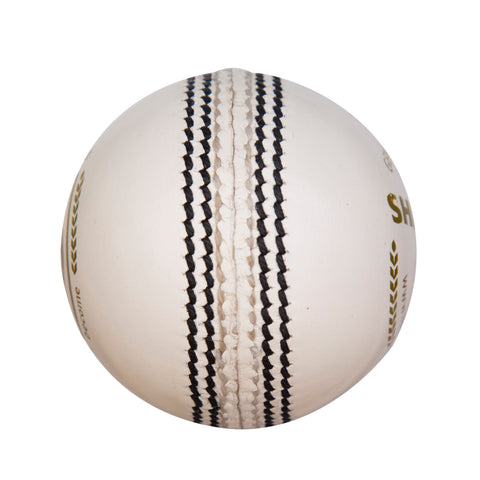 Shield 20 Cricket White Leather Ball - SG
